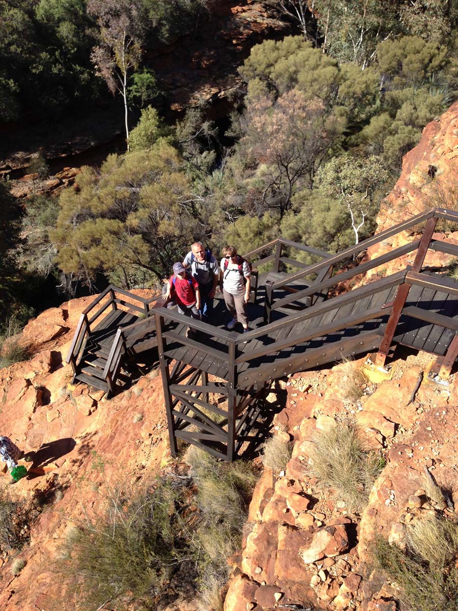 Watarrka rim walk 19