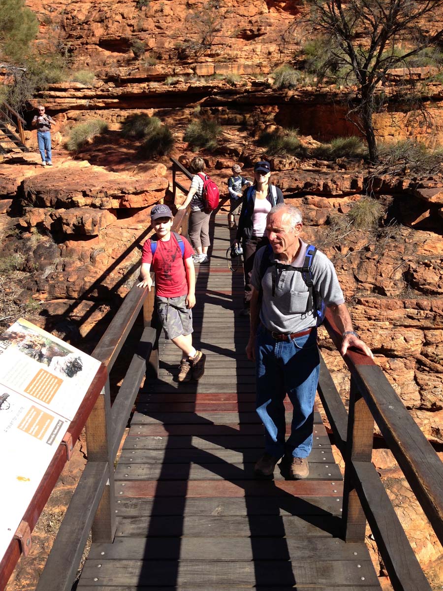 Watarrka rim walk 21