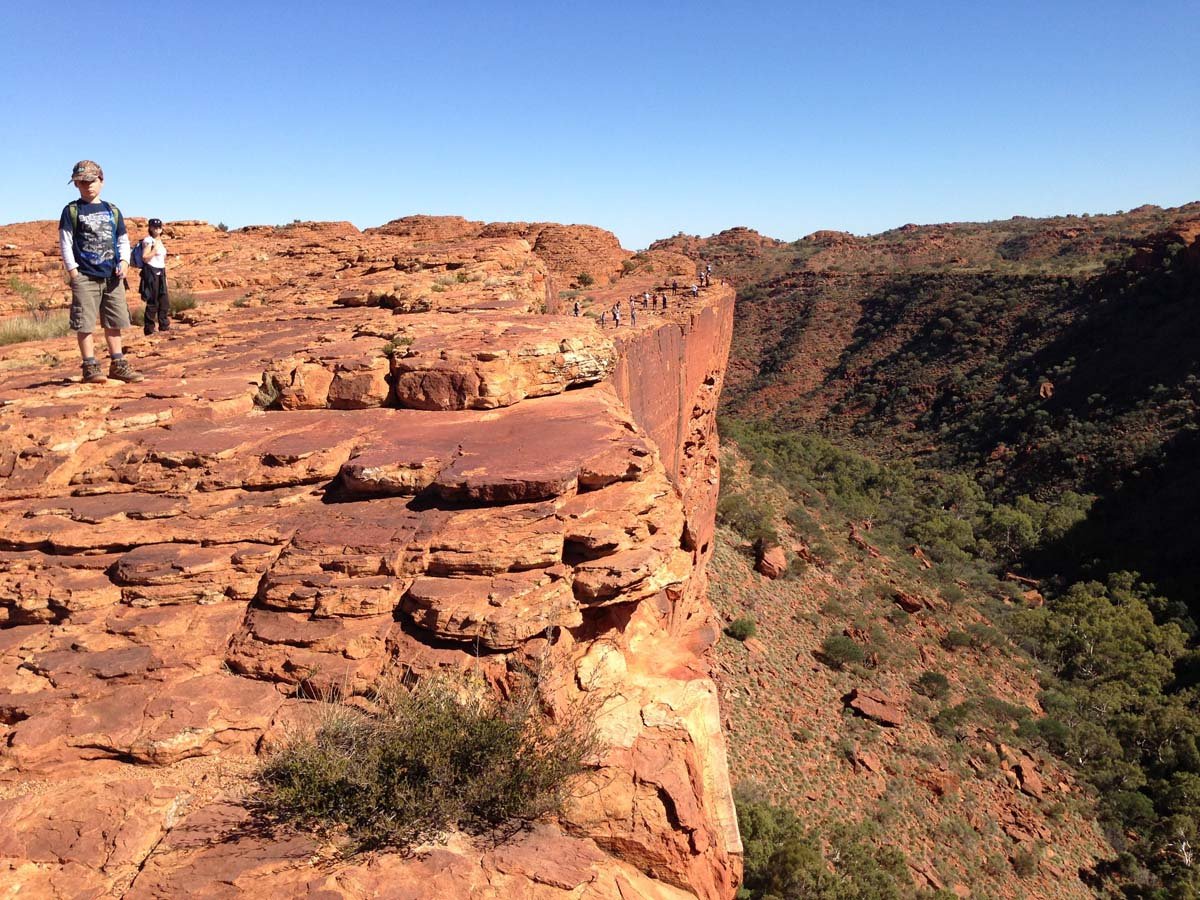 Watarrka rim walk 27