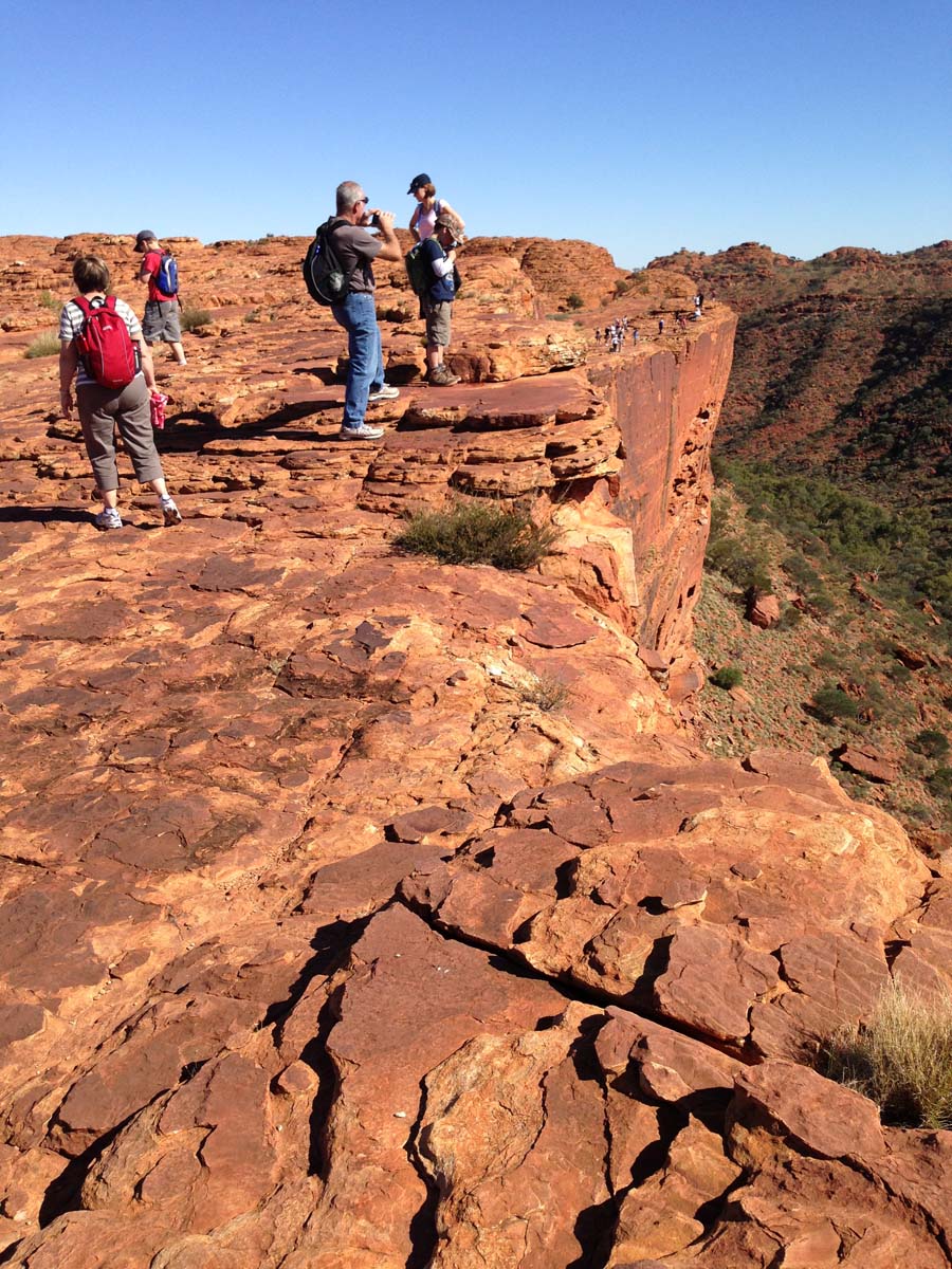 Watarrka rim walk 28
