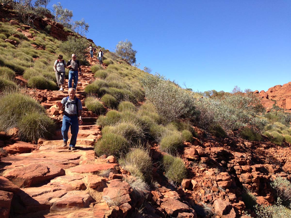 Watarrka rim walk 34