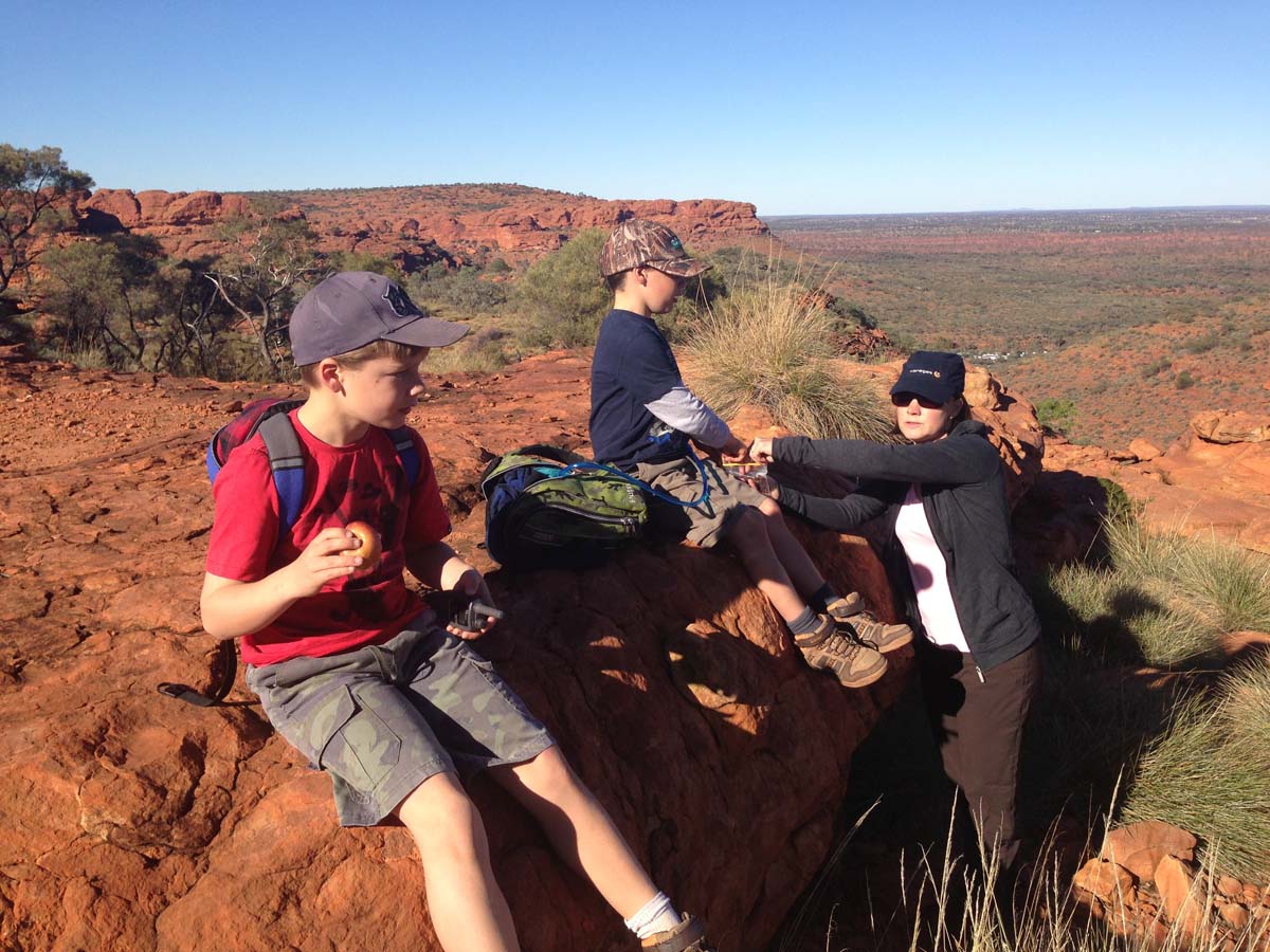 Watarrka rim walk 5