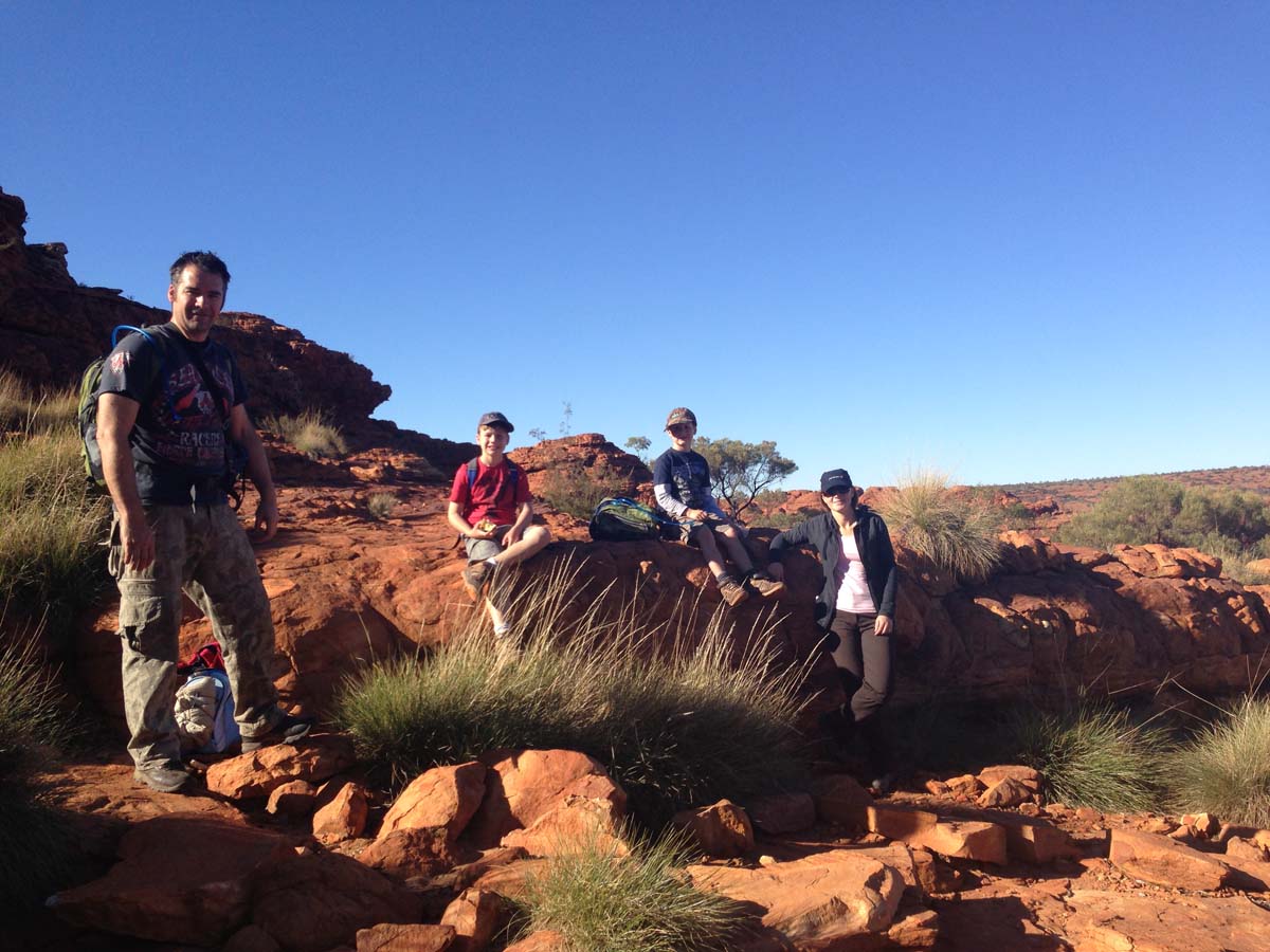 Watarrka rim walk 6