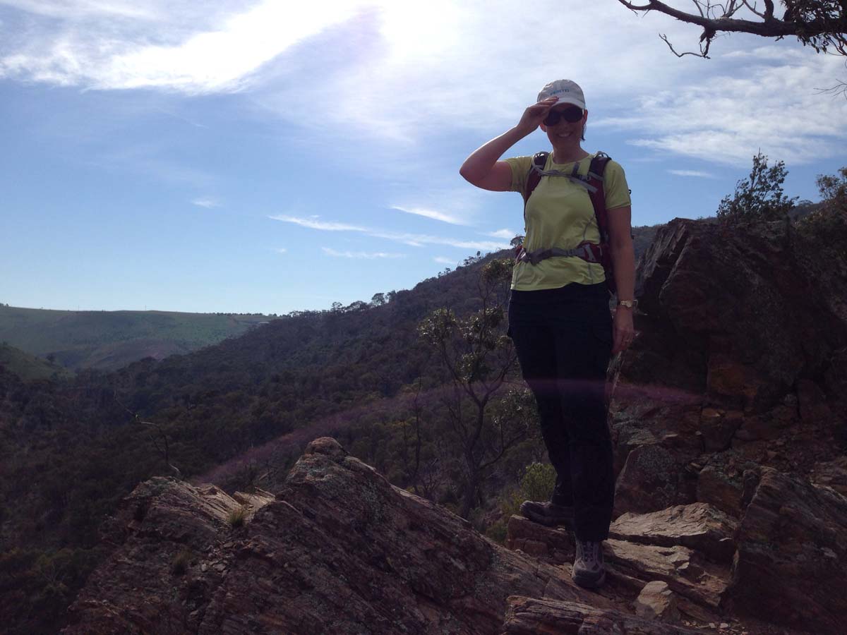 Werribee gorge rim hike 13
