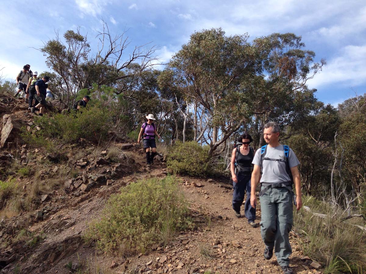 Werribee gorge rim hike 14