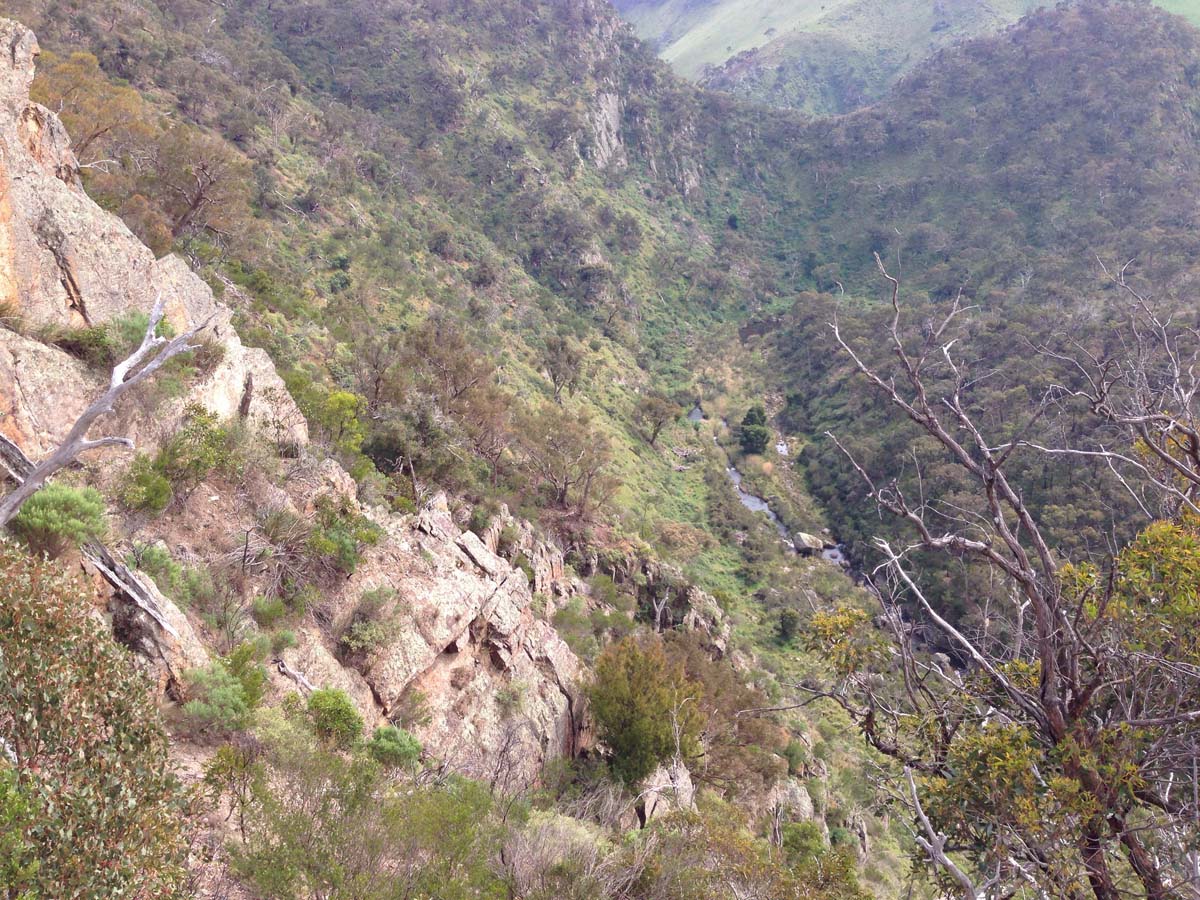 Werribee gorge rim hike 17