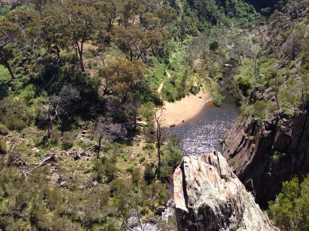 Werribee gorge rim hike 28