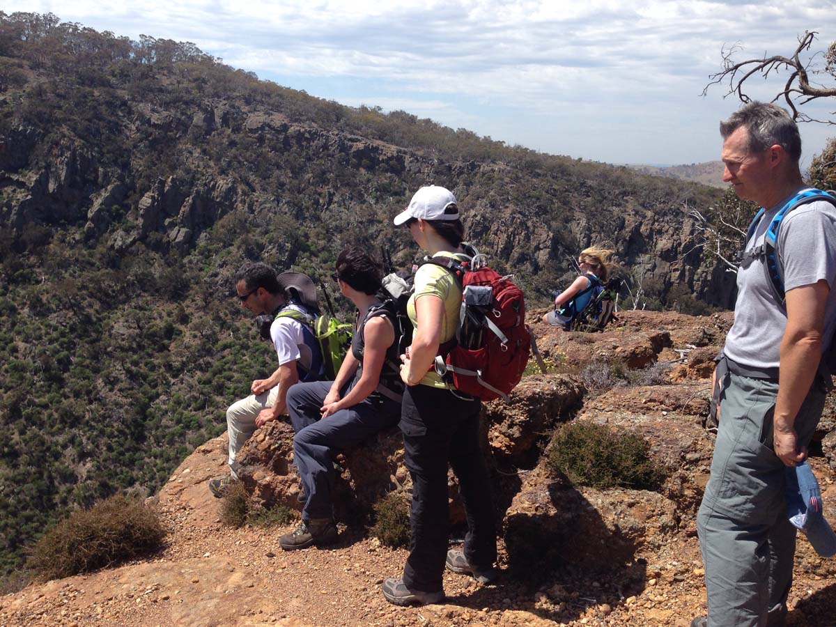 Werribee gorge rim hike 32