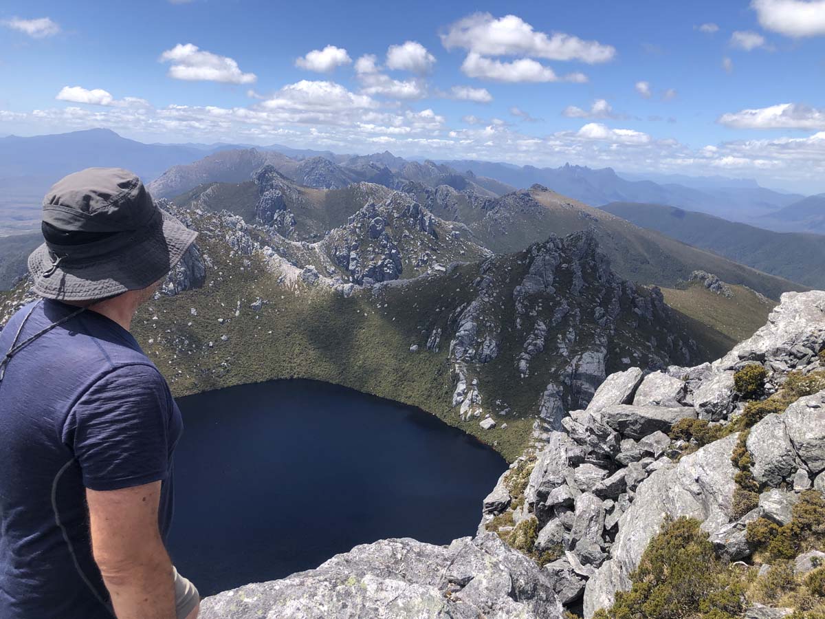 Western arthurs traverse a k hike 150