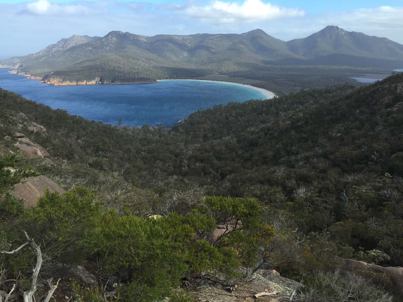 Wineglass bay hike (7)