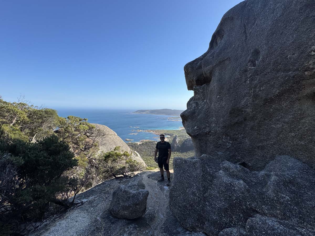 Wombat rock track mt killiecrankie 18
