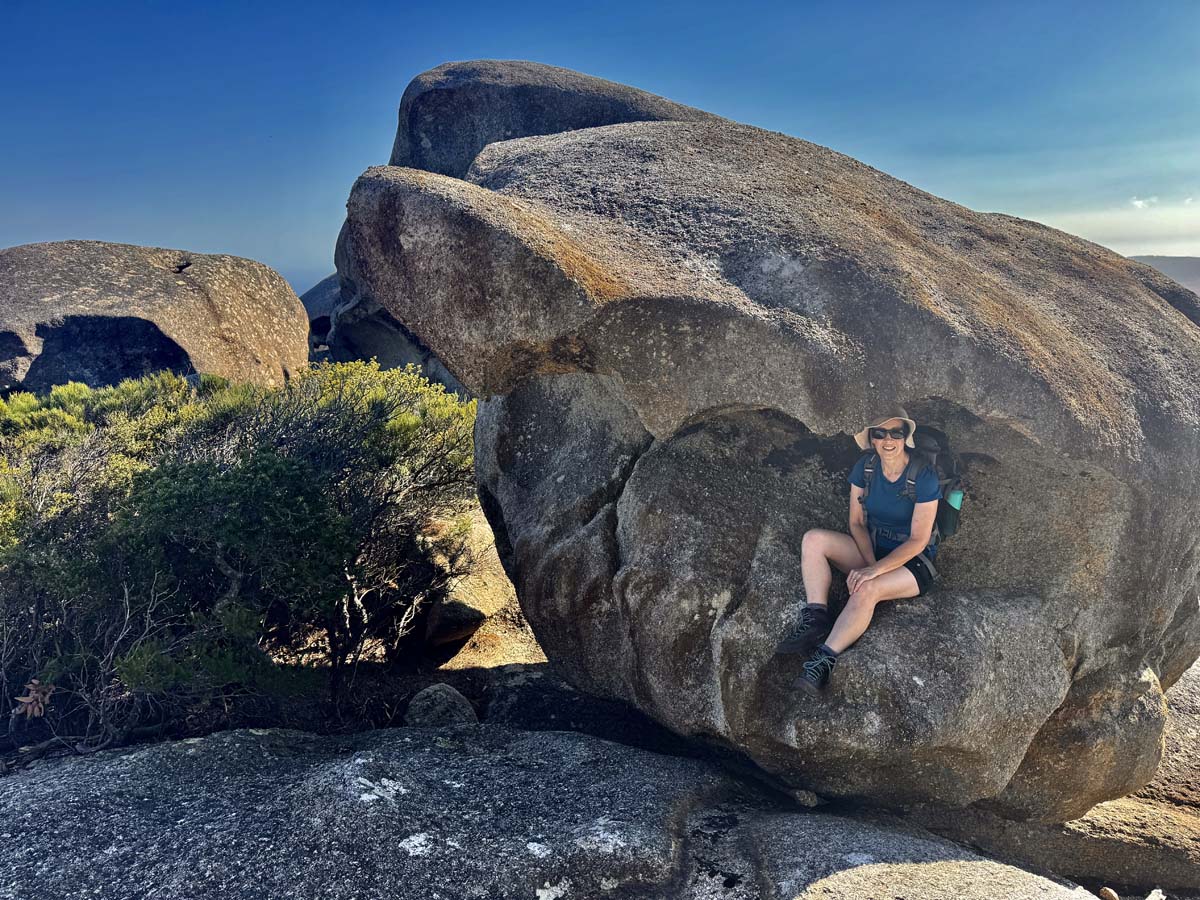 Wombat rock track mt killiecrankie 34