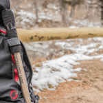 Leaving the trail - Leave a sign Backpack on trail