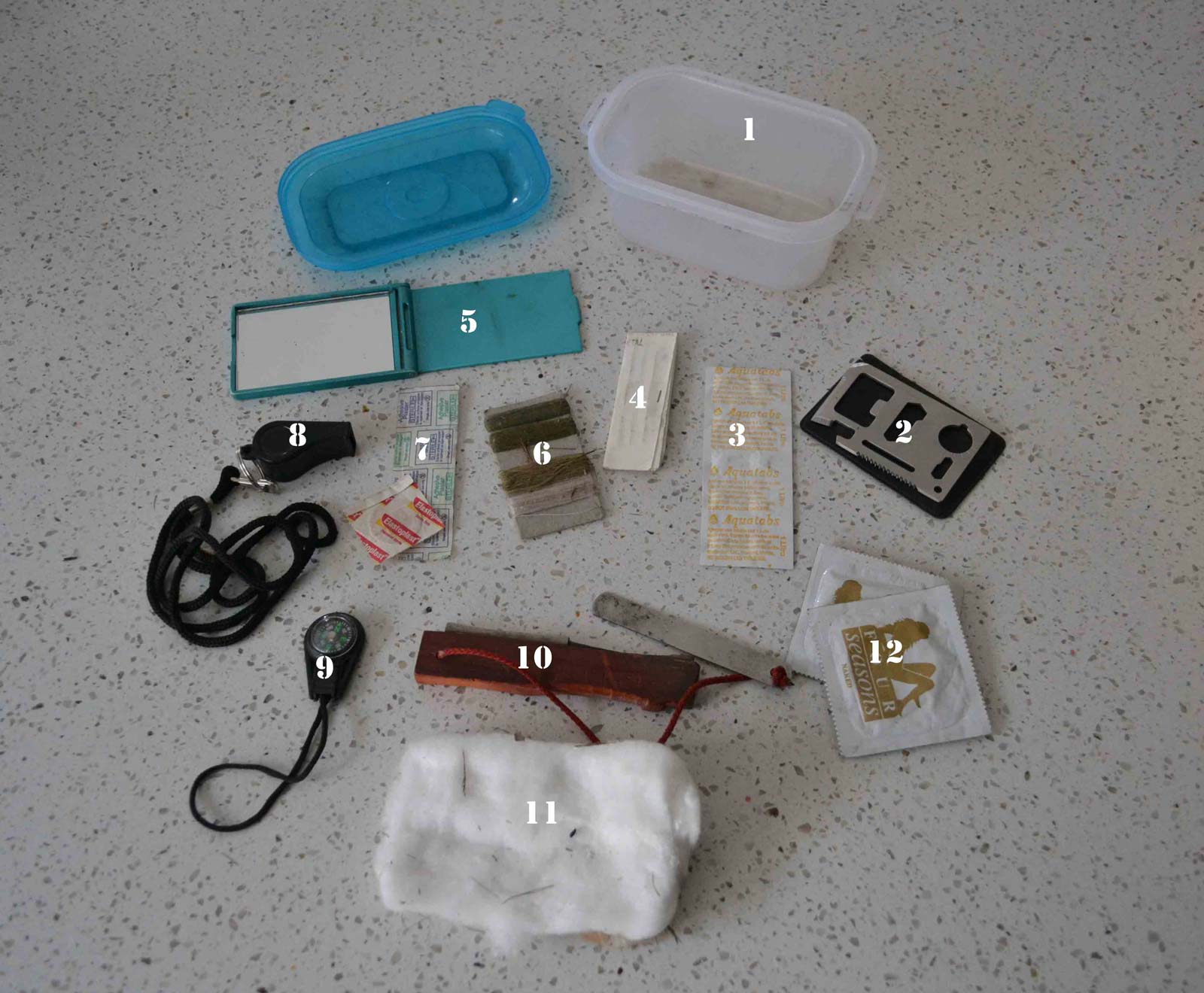 home-made survival kit Home-made survival kit