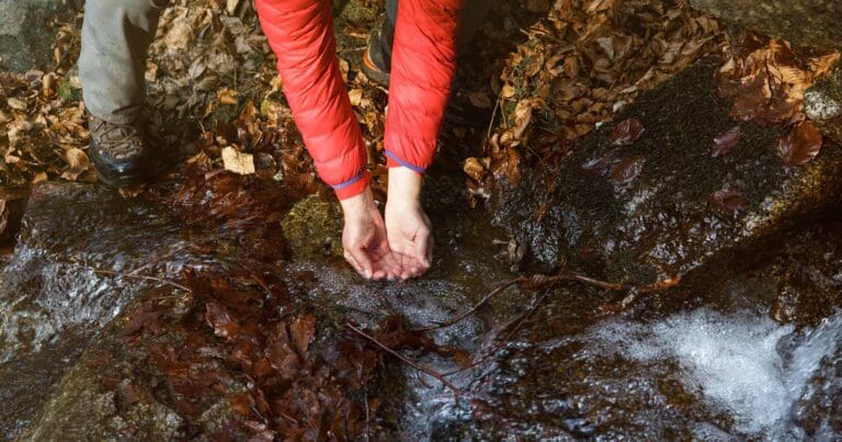 Water and hydration when hiking