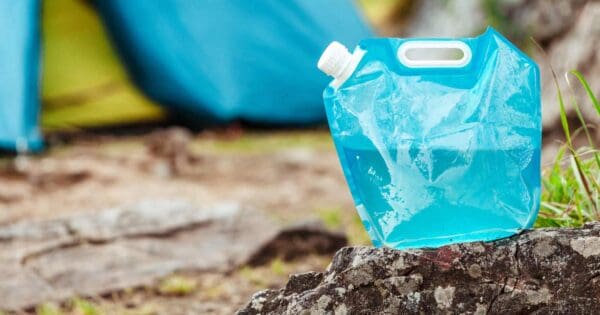Purifying water on the trail