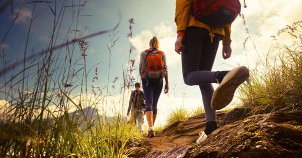 Hiking trail etiquette