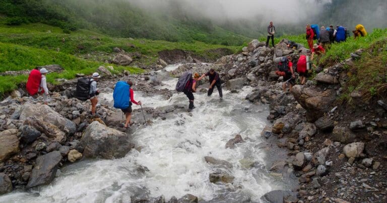 How to cross a river safely