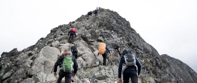 Keeping your hiking group together