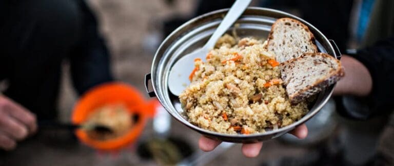 Lightweight food for hiking
