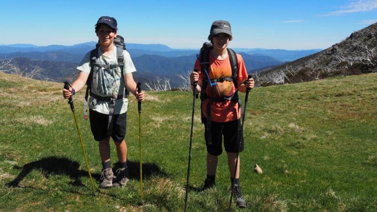 Overnight hikes with kids in victoria
