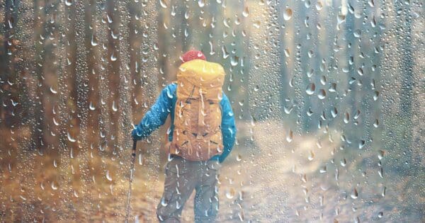 Hacks for hiking in the rain