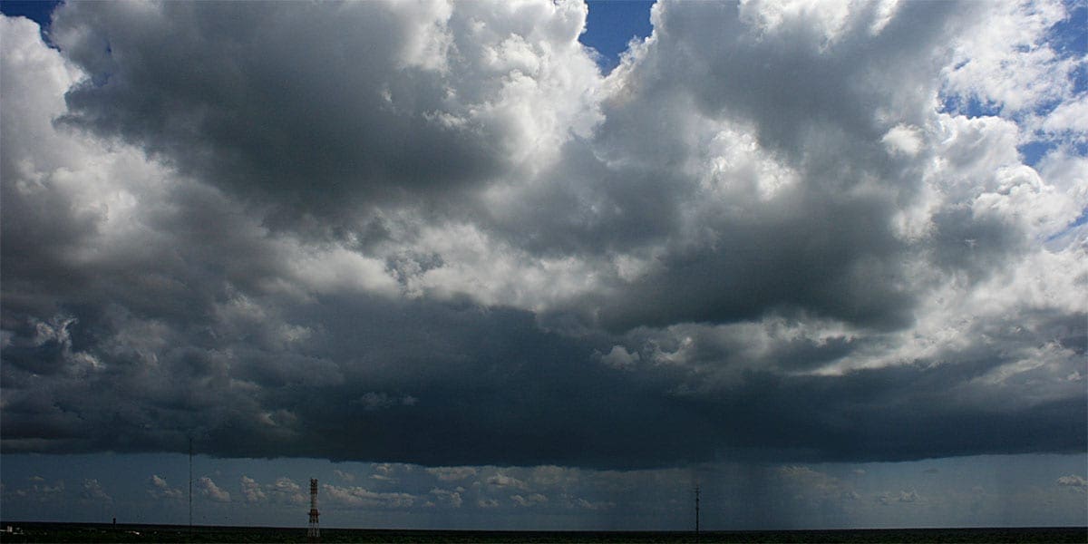 Cumulus clouds