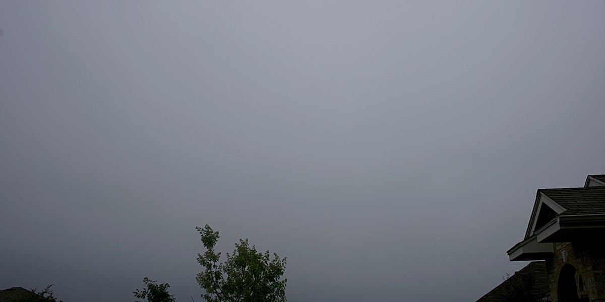 Nimbostratus clouds
