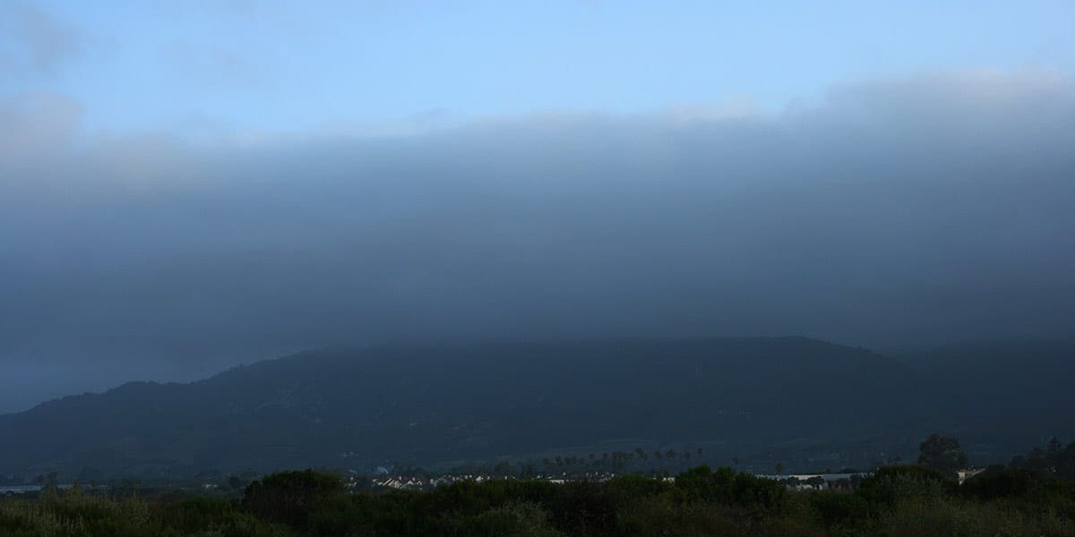Stratus clouds