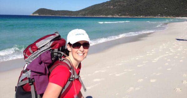 How to hike on sand
