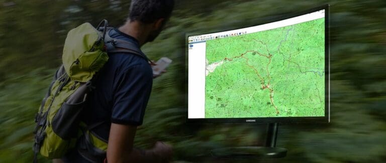 Pc route planning trail hiking australia