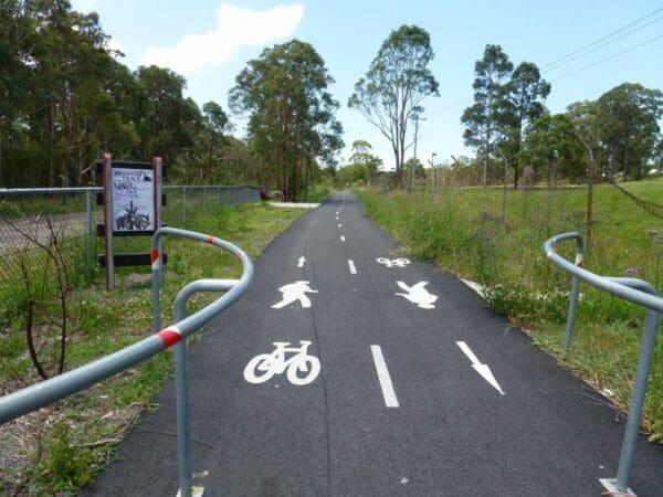 Teralba to Newcastle - Glenrock Scout Camp Hike (25.6km) Glendale to wallsend cycleway 600x450