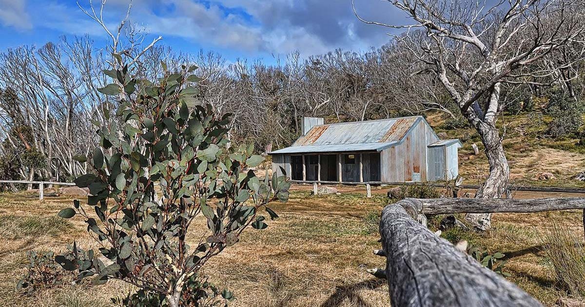 Victorian High Country Huts Code of Conduct Bluff hut victoria