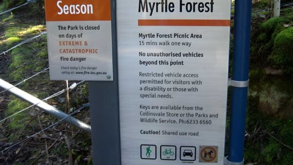 Myrtle Forest Walk (2km) Myrtle forest walk (2km)