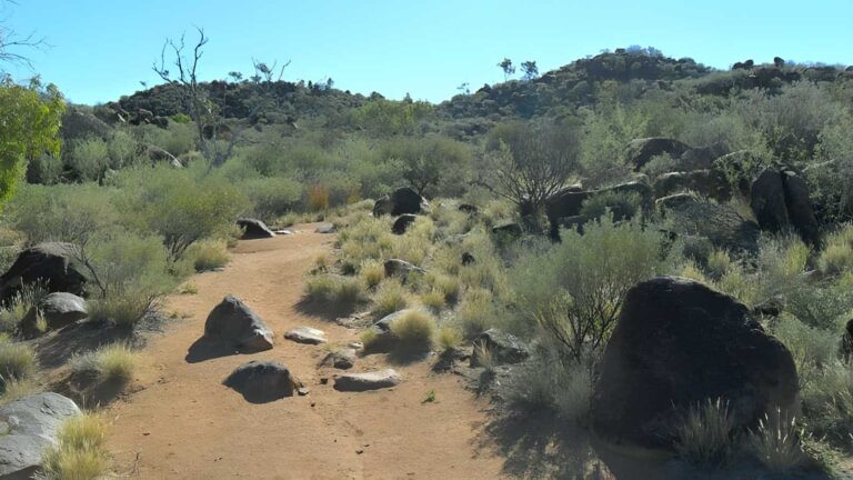 The granites walking track (3km)