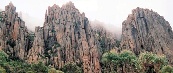 Wellington Falls Hike (12.2km) Organ pipes mt wellington trail hiking australia 600x254