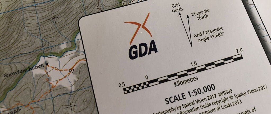 Understand the scale of the map