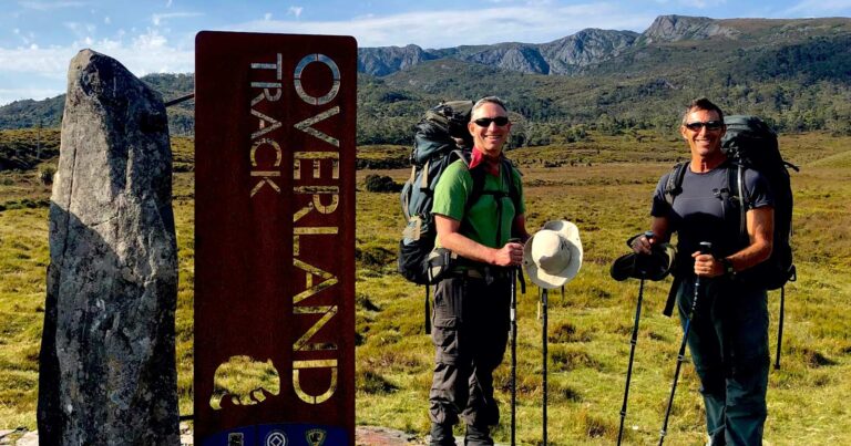 The overland track with a hammock