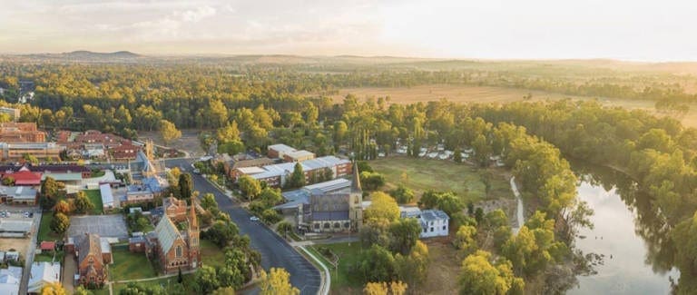 Wagga wagga and the murrumbidgee river