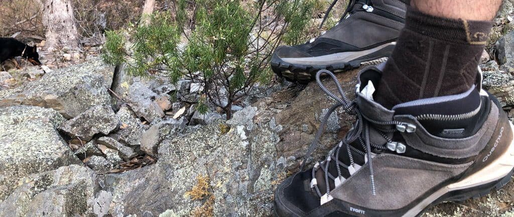 Trail hiking australia quecha mh500 boot review