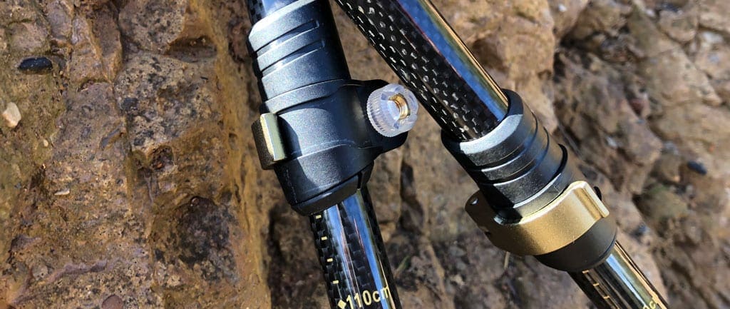 Trail hiking australia montem ultra-light 3k carbon fiber trekking poles