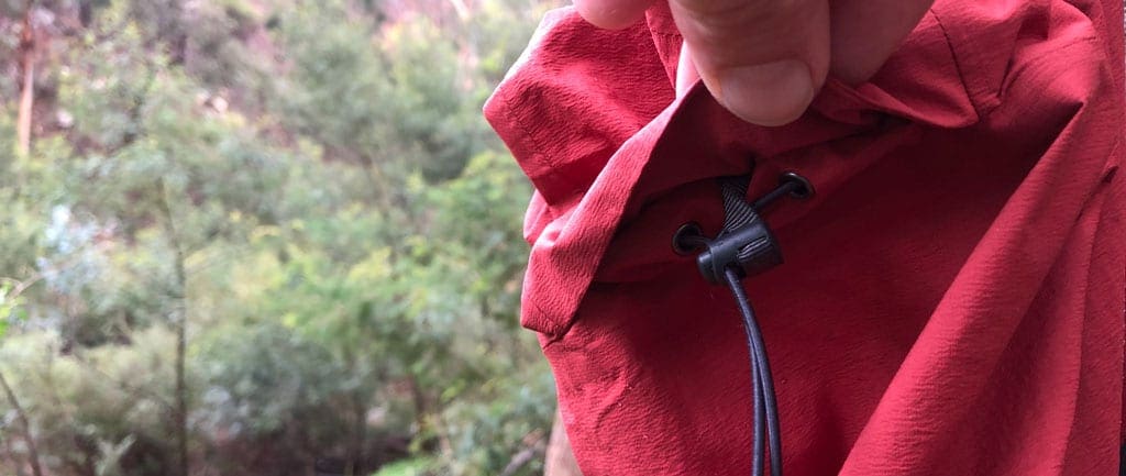 Patagonia men's stretch rainshadow jacket - trail hiking australia