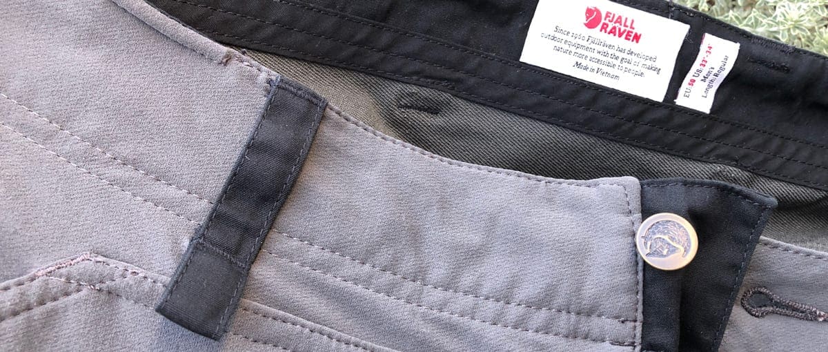 Fjallraven keb trousers trail hiking australia