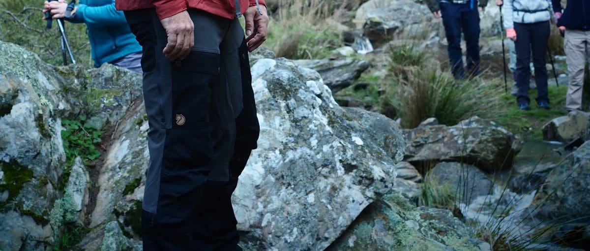 Fjallraven keb trousers trail hiking australia