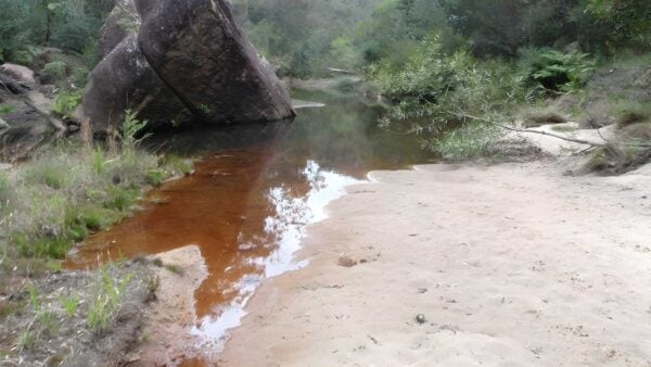 Blaxland Station to Boulder Pool Walk (4km) Blaxland station to boulder pool walk (4km)