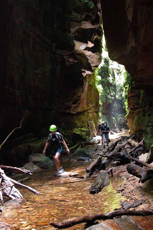 Claustral canyon, near mount tomah