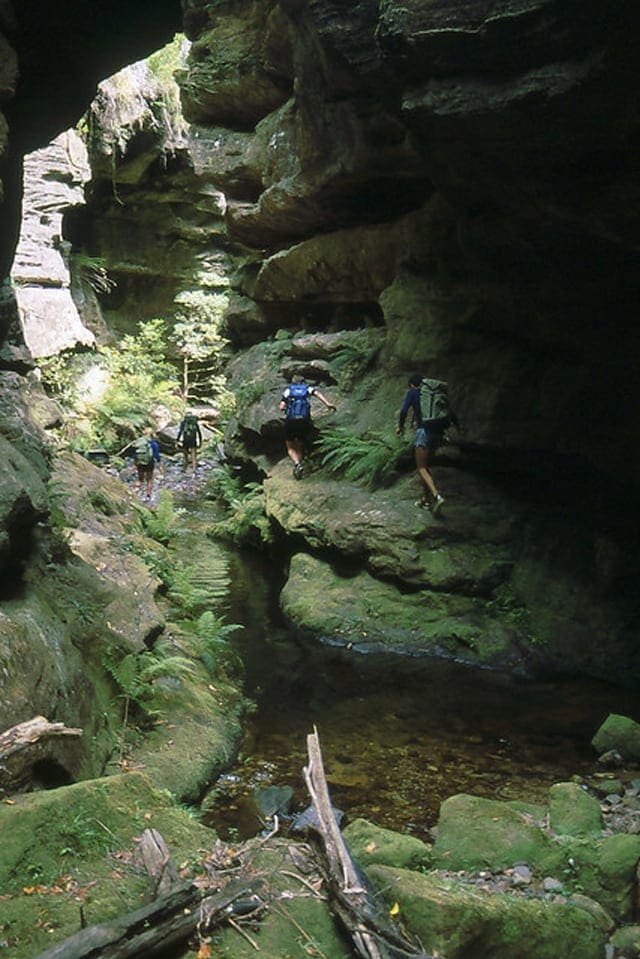 Claustral canyon, near mount tomah