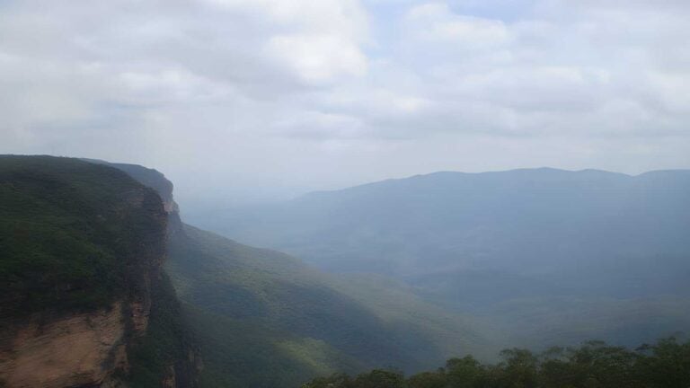The Falls Picnic Area to Upper Wentworth Falls Walk (1.5km) The falls picnic area to upper wentworth falls walk (1. 5km)