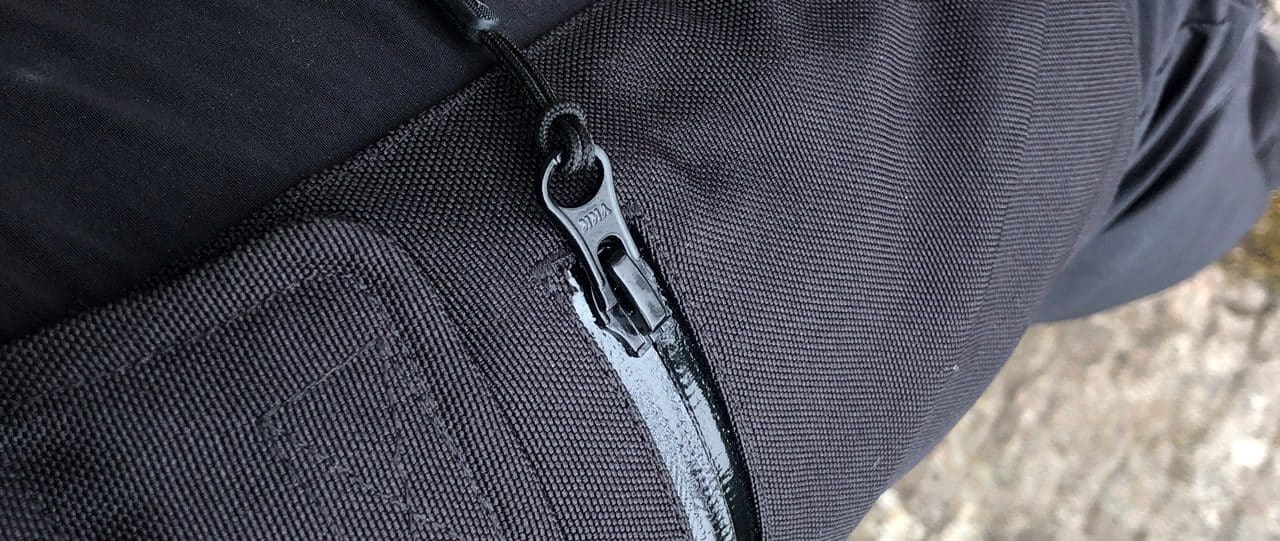 Zorali recycled venture pants pockets