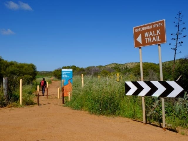 Greenough River Nature Trail (17km) Greenough river nature trail